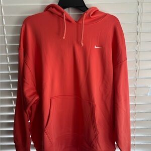 Nike Men's Bright Red Hoodie